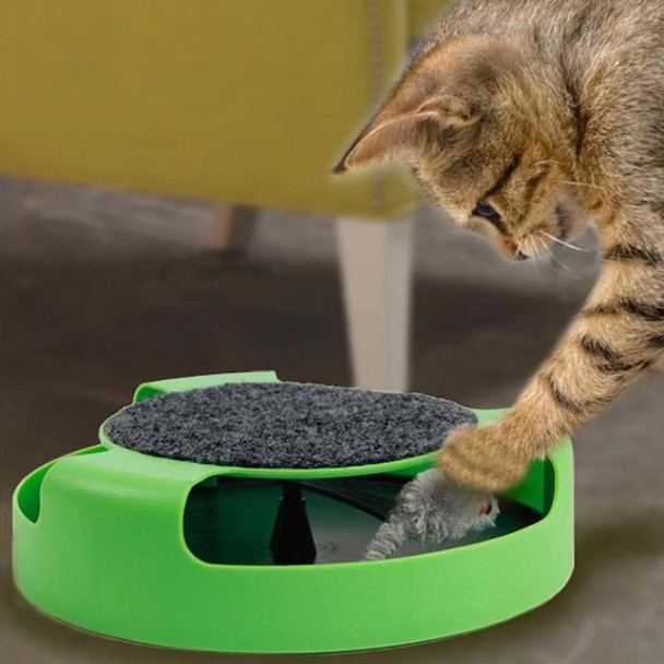Pet Supplies Cat Plastic Catch the Mouse Interactive Turntable Pet Toys