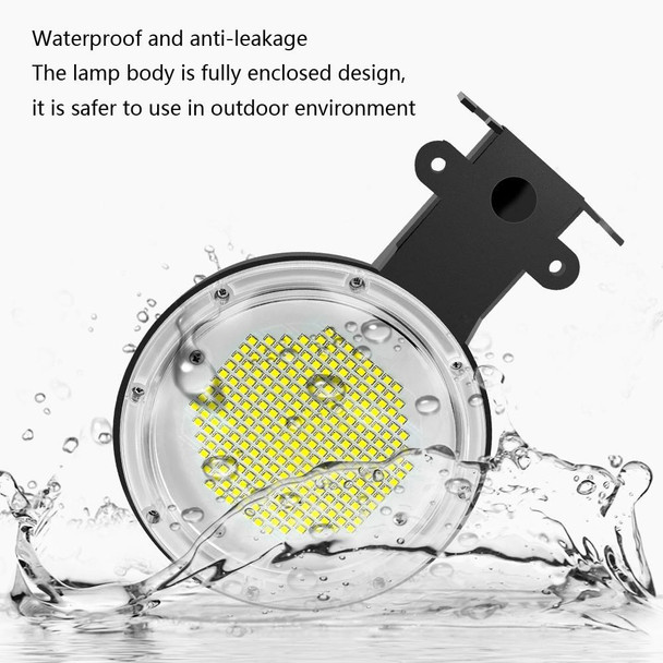 120W LED Outdoor Light Sensing IP65 Waterproof Wall Lamp Garden Courtyard Street Light(White Light)