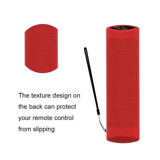 2 PCS Y27 For Alexa Voice Remote 3rd Gen Silicone Non-slip Protective Cover(Orange)