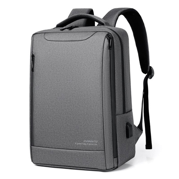 OUMANTU 2106-1 Business Backpack Men Casual Computer Bag(Gray)