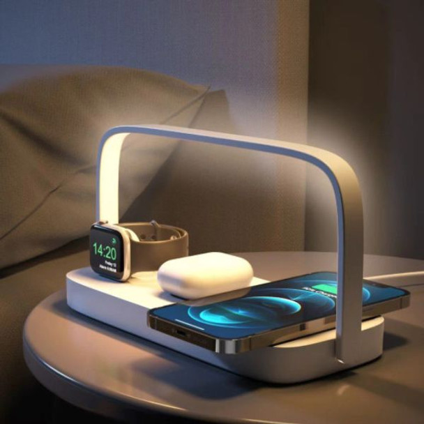 4-in-1 Wireless Charger With Night Light