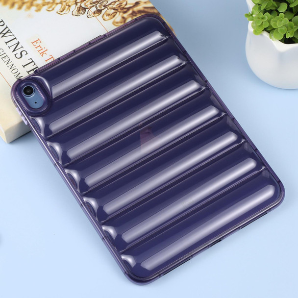 For iPad Air 2020 / 2022 10.9 Eiderdown Cushion Shockproof Tablet Case(Purple)