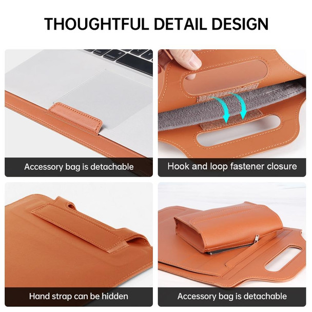 13 inch Multifunctional Mouse Pad Stand Handheld Laptop Bag