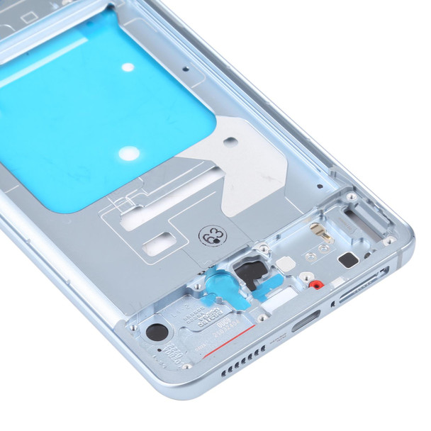 For vivo iQOO 7 Original Front Housing LCD Frame Bezel Plate (Blue)