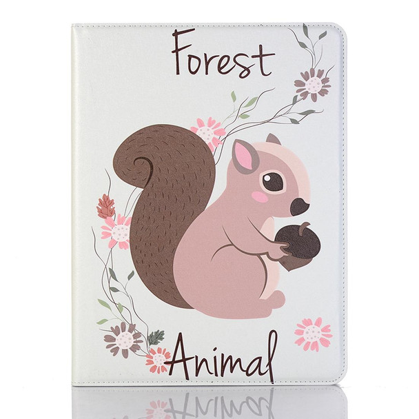 Squirrel Pattern Horizontal Flip Leather Case for iPad Pro 11 inch (2018),with Card Slots & Holder & Wallet & Photo Frame & Pen slot