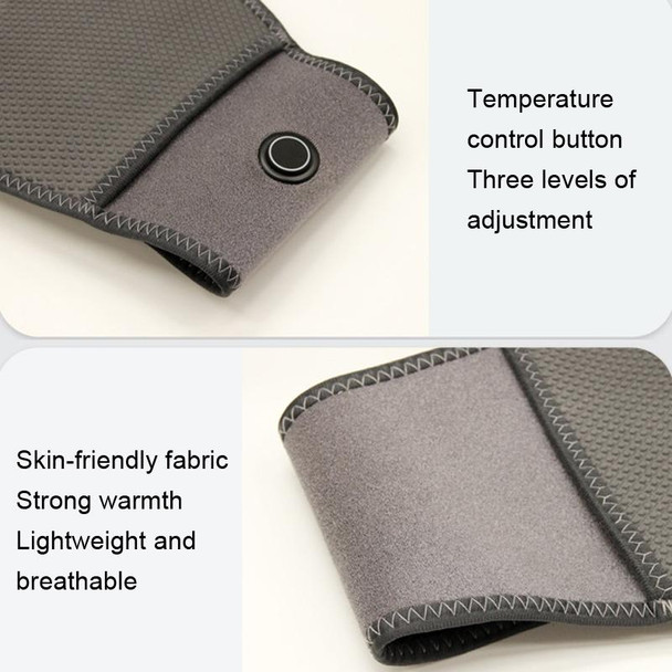 USB 5V Graphene Thermal Physiotherapy Heating Belt(Gray)