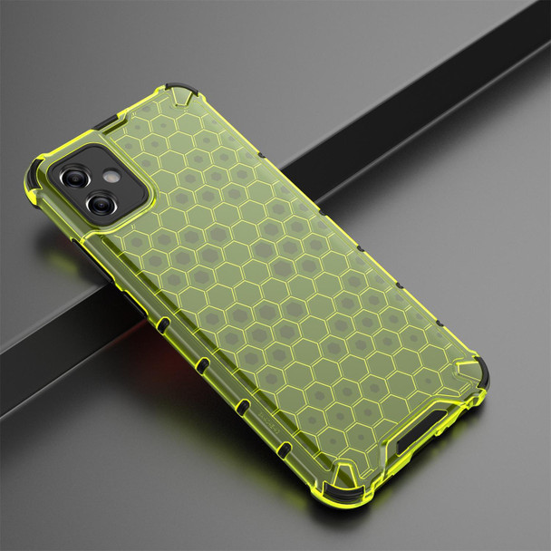 For Samsung Galaxy A04e 4G Honeycomb Phone Case(Green)