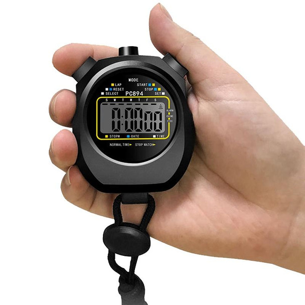 PC894 Electronic Stopwatch Timer Sports Fitness Training Referee Stopwatch