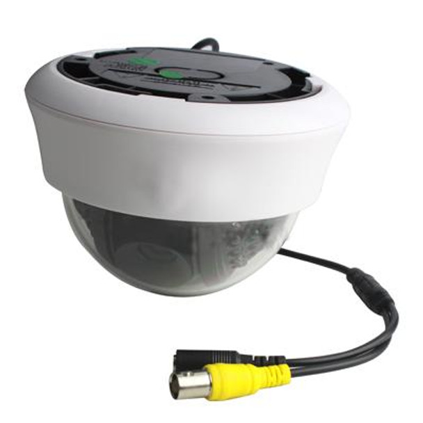 1/3 SONY Color 500TVL Dome CCD Camera, IR Distance: 15m