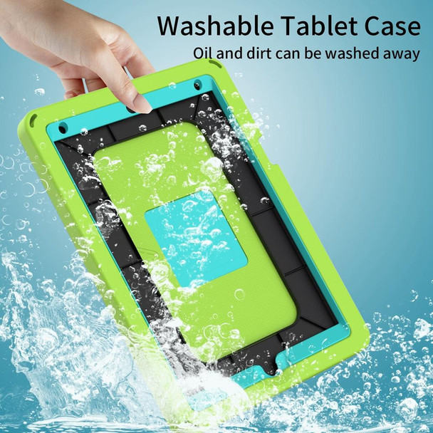 For iPad Pro 10.5 2019/2017 / 10.2 2021/2019 EVA + PC Shockproof Tablet Case with Waterproof Frame(Grass Green)