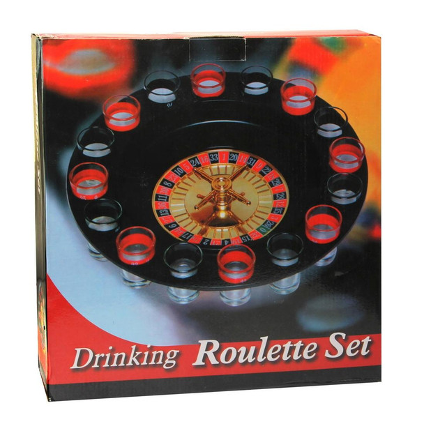 16 Shot Turntable Drinking Roulette Set