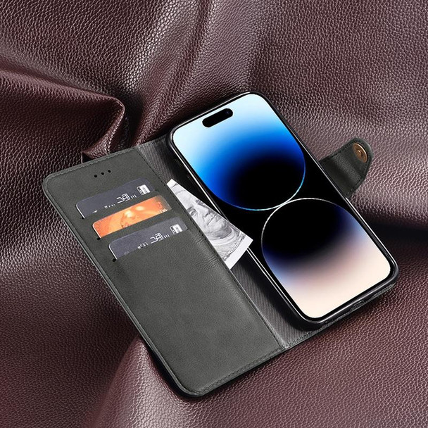 For ZTE Blade A72 4G idewei Retro Texture Leather Phone Case(Black)