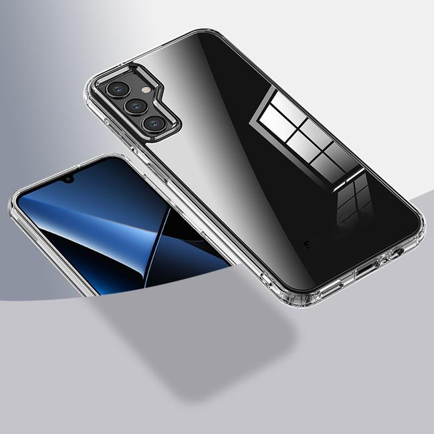 For Samsung Galaxy A54 5G Armor Clear TPU Hard PC Phone Case(Clear)
