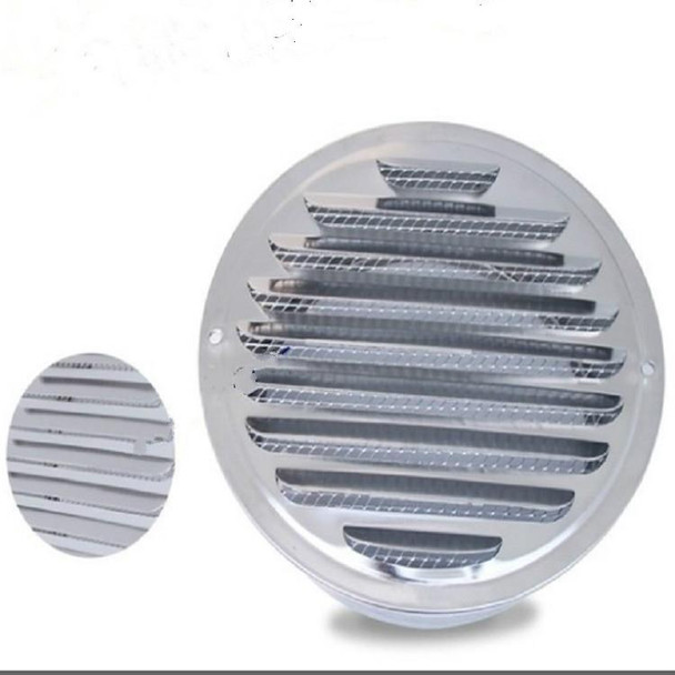 80mm External Wall Stainless Steel Flat Head Rain and Insect Proof Bird Hood