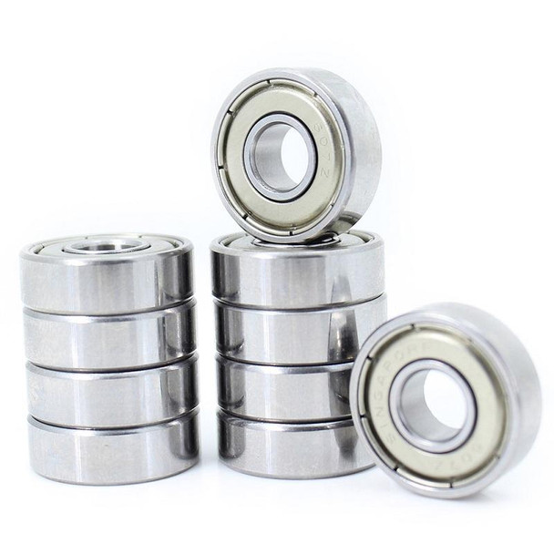 607zz 20pcs Miniature Bearings Silent Deep Groove Ball Bearings