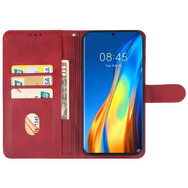 For Tecno Phantom X2 Pro Leatherette Phone Case(Red)