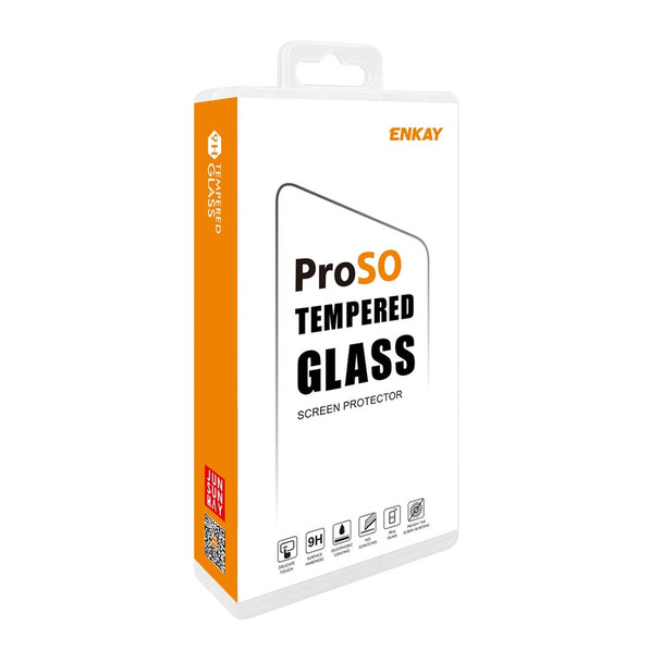 For Samsung Galaxy A14 5G 5pcs ENKAY 28 Degree Anti-peeping Tempered Glass Full Screen Film