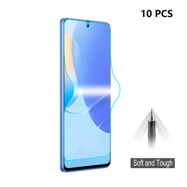 For Huawei Nova 9 SE 5G / Honor 50 SE 10pcs ENKAY Hat-Prince Full Glue Explosion-proof Soft Hydrogel Film