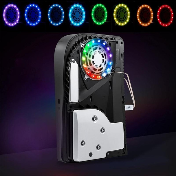 For PS5 RGB Lights Strips 8 Colors Multiple Decoration Led Lights with Remote Controller