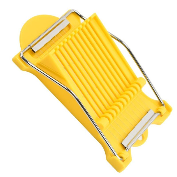 JA-958 2pcs Lunch Meat Ham Slicer Household Fruit Cutter Banana Sliced Kitchen Egg Cutter(Yellow)