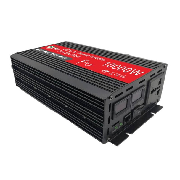 Gurxun HZ1500-10000 Sine Wave 10000W Inverter Power Converter, Specification: 24V To 220V