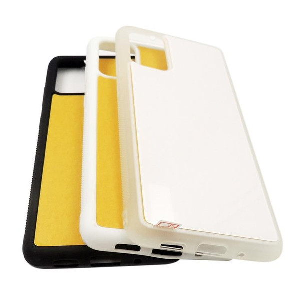 For Samsung Galaxy S20 10pcs Thermal Transfer Glass Phone Case(White)