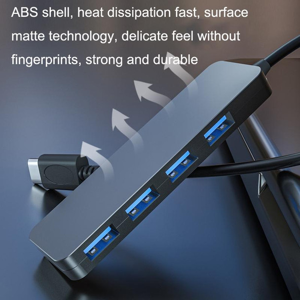 AC3-L43 Type-c/USB-c USB3.0 25cm 4 Ports Expansion Dock Notebook High Speed HUB