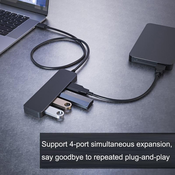 AC3-L43 Type-c/USB-c USB2.0 25cm 4 Ports Expansion Dock Notebook High Speed HUB