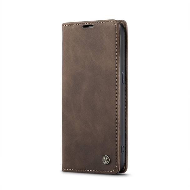 For OPPO Reno8 Pro 5G Global CaseMe 013 Multifunctional Horizontal Flip Leatherette Phone Case(Coffee)