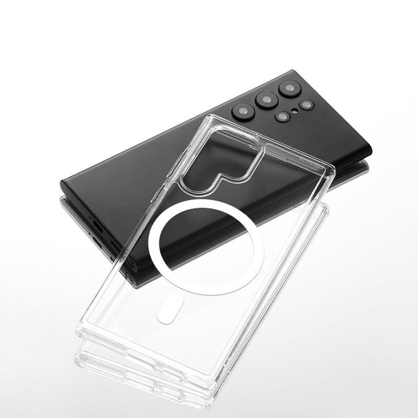 For Samsung Galaxy S23 Ultra 5G TPU Magsafe Phone Case(Transparent)