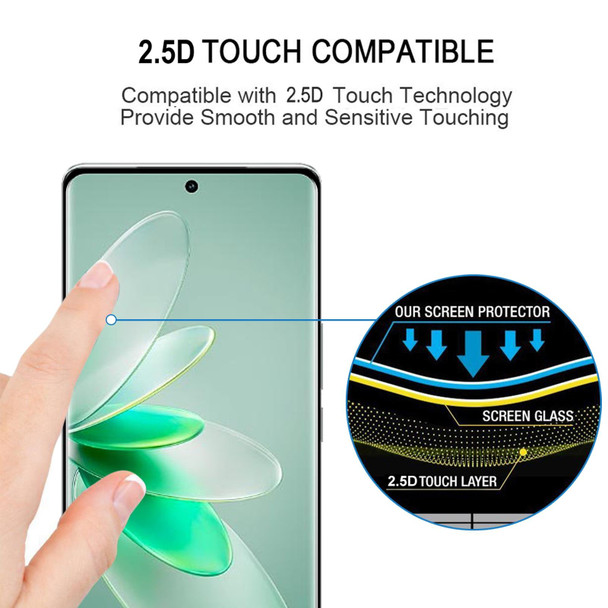 For vivo S16 / S16 Pro 25pcs 3D Curved Edge Full Screen Tempered Glass Film