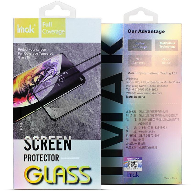 For Samsung Galaxy A14 5G imak 9H Surface Hardness Full Screen Tempered Glass Film Pro+ Series