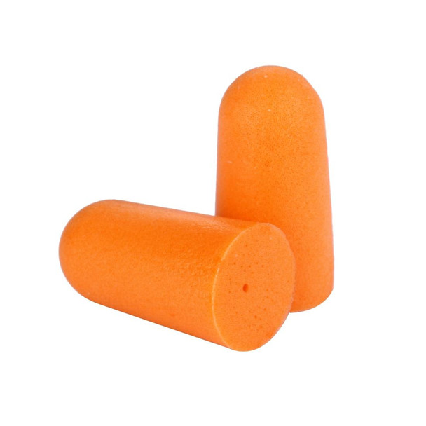 Ten Pairs Non-toxic Orange Soft Memory Foam Material Earplug for Sleeping(Orange)