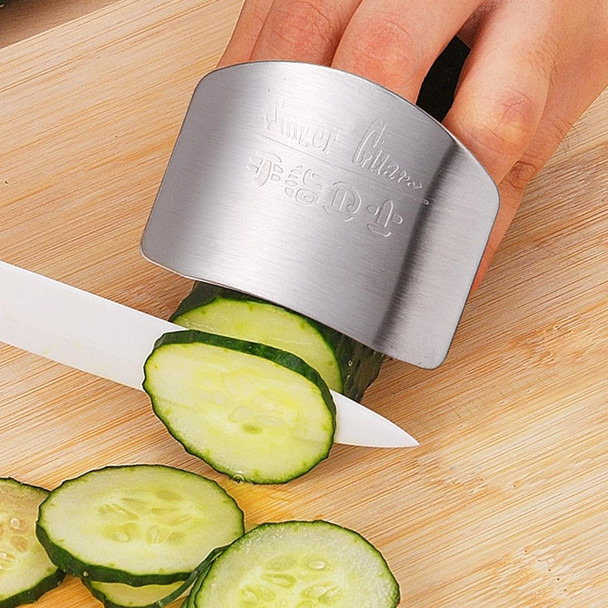 10 PCS Creative Kitchen Necessary Food Vegetable Cutting Stainless Steel Hand Finger Guard Protector
