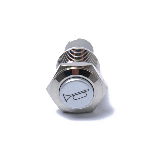 Momentary Reset Switch Push Button 16mm 12V for Car Motorcycle Horn Speaker