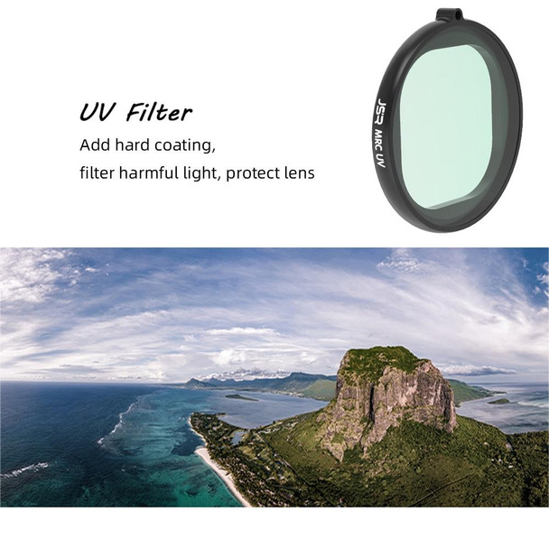 JSR Round Housing UV Lens Filter for GoPro HERO8 Black