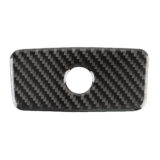 Car Front Passenger Seat Storage Box Carbon Fiber Decorative Sticker for Jeep Grand Cherokee