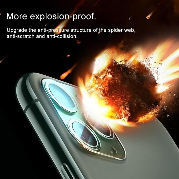 For iPhone 12 Pro 50pcs HD Anti-glare Rear Camera Lens Protector Tempered Glass Film