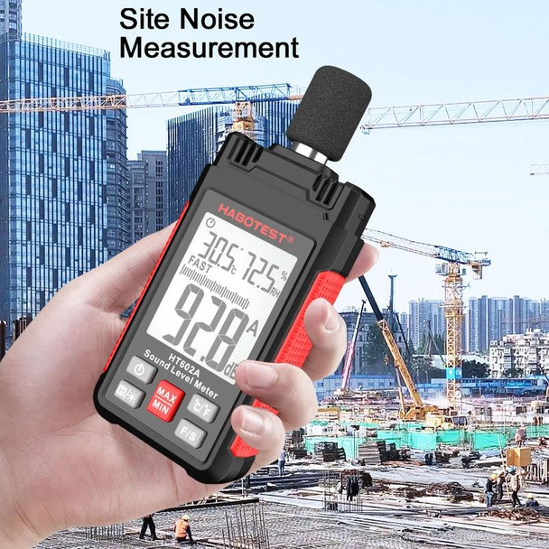 HABOTEST HT602 Multifunctional Digital Display Noise Decibel Tester