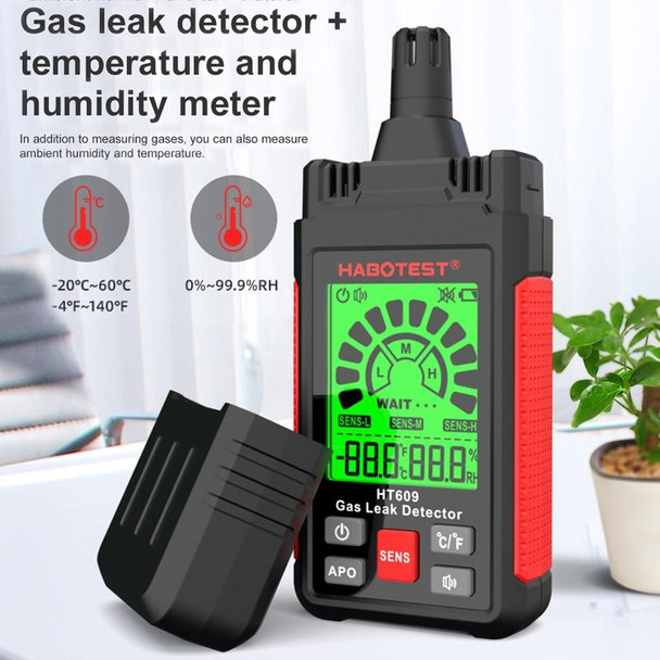 HABOTEST HT609 Portable Combustible Gas Detector