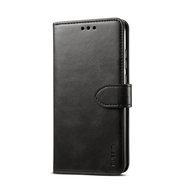 iPhone 8 / 7 GUSSIM Magnetic Horizontal Flip Leather Case with Holder & Card Slots & & Wallet(Black)