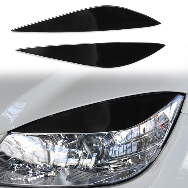 Car ABS Light Eyebrow For Mercedes-Benz C-class W204/C180/C200/C260/C300/C350 2008-2011