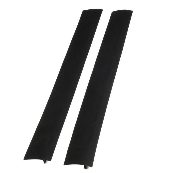 2 PCS Gas Stove Slit Strip Antifouling Dustproof Waterproof Kitchen Black Sealing Strip, Size: 53.5*5*1cm(Black)