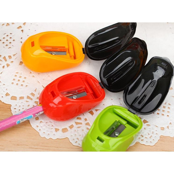 10 PCS Creative Mouse Style Pencil Sharpeners Mechanical Machine School Stationery Office Supplies, Random Color Delivery