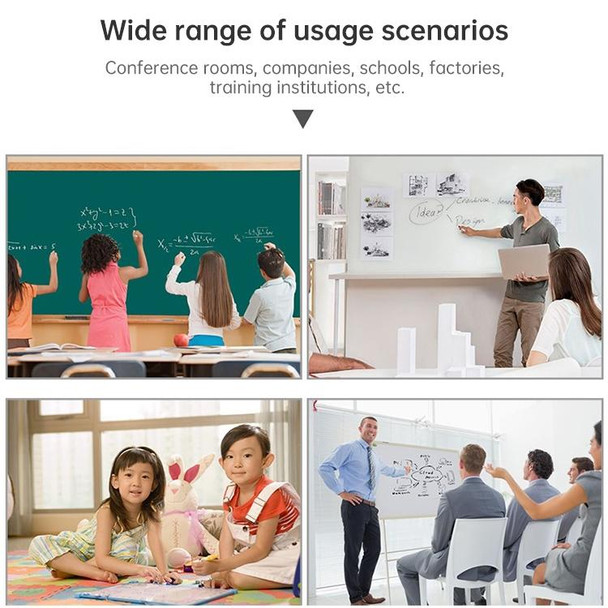 8 PCS Deli 7810 Whiteboard Eraser Blackboard Eraser Office Supplies