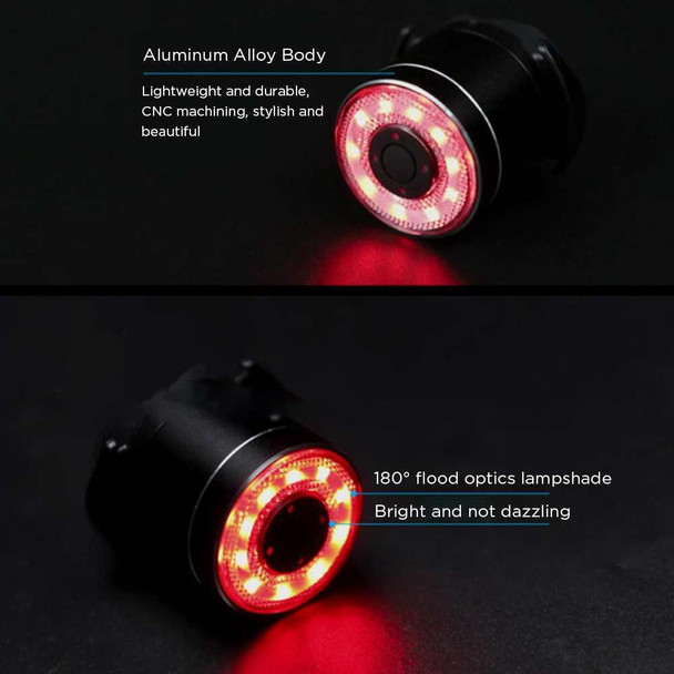 Antusi Q1 7 Colors Cycling Light Bicycle Taillight Bike Accessories