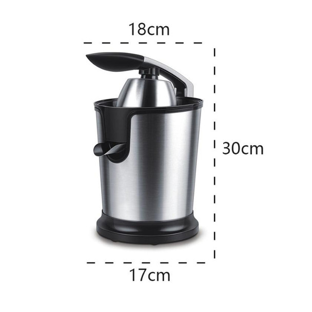 Stainless Steel Multifunctional Hand Press Juicer Orange Juice Machine Electric Juicer, EU Plug