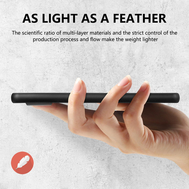 For Google Pixel 6A Solid Color Magsafe Leatherette Phone Case(Black)
