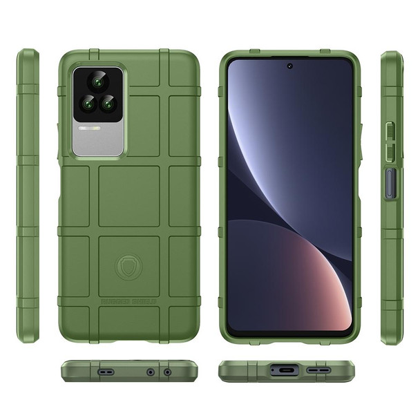 For Xiaomi Redmi K60E Full Coverage Shockproof TPU Case(Green)