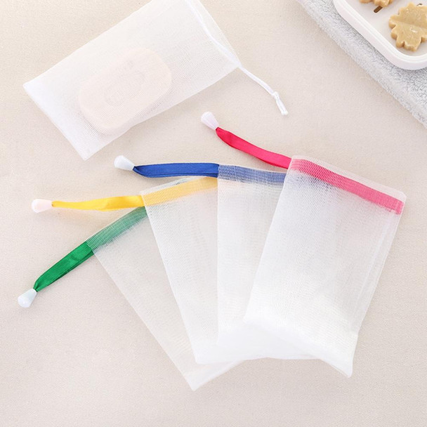 5 PCS Hanging Bag Cleaning Foam Cleanser Handmade Soap Bubble Net, Random Color Delivery